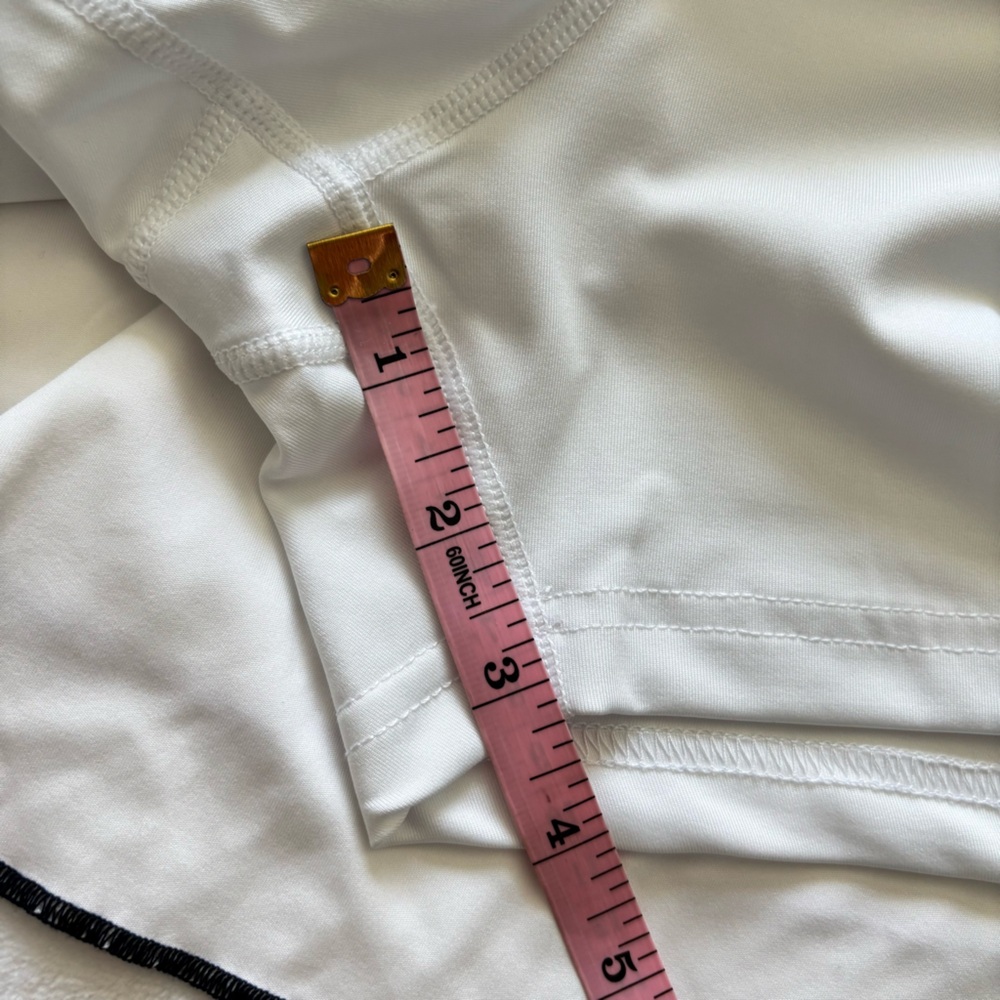 Fila White Tennis Skort with Gold and Lavender Trim - Picture 16 of 16